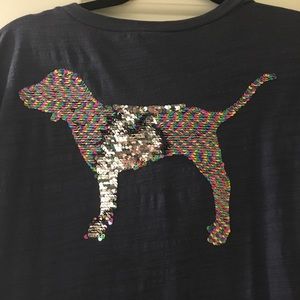 VS Pink Bling Legging Tee